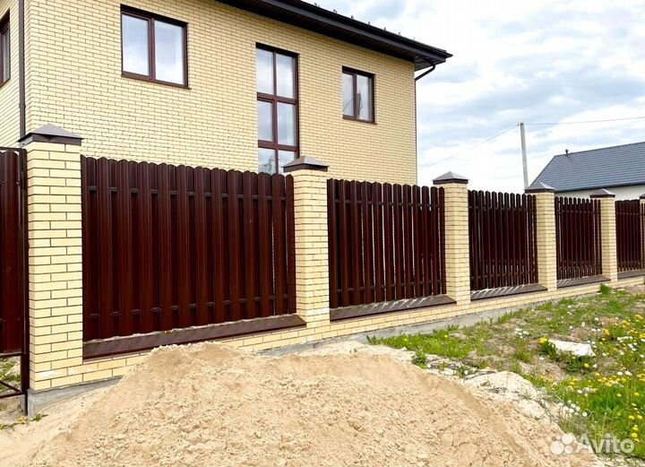 Забор под ключ от производителя