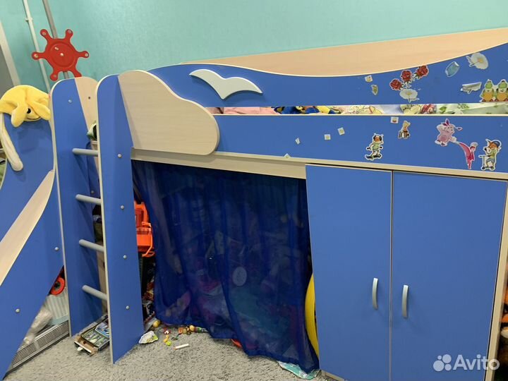 Детская кровать чердак