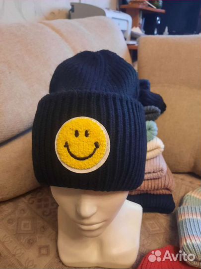 Acne Studios шапка чёрная