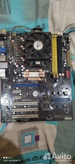 Комплект мать проц