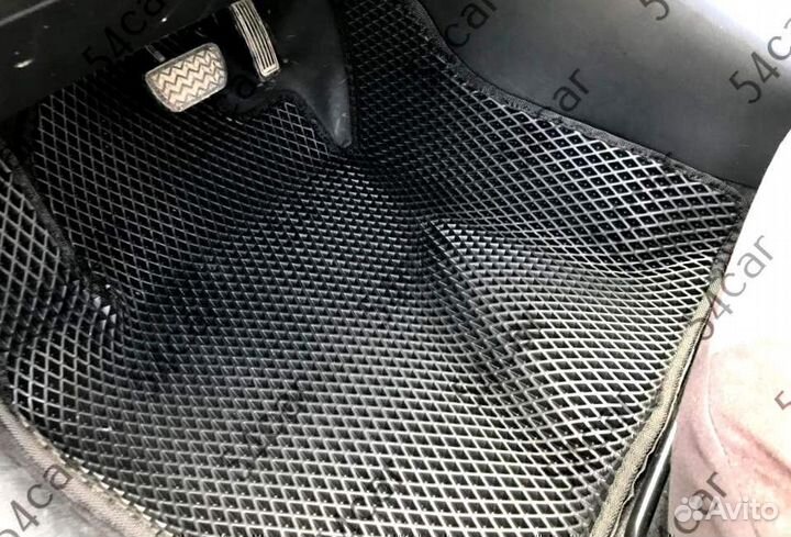 Коврики с бортами toyota Corolla 120 eva 3D ева 3Д