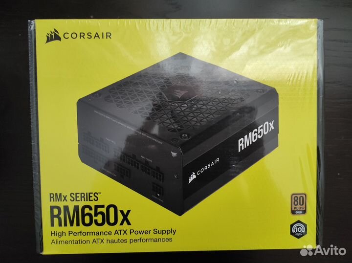 Блоки питания Corsair 650,750 новые, гарантия DNS