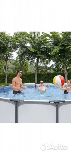 Новый В упаковке каркасный 427на107см.13690