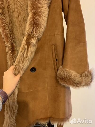 Дубленка женская натуральная размер 42-44