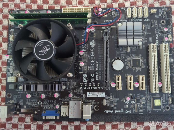 Материнская плата 1155 с процессором i7 3770