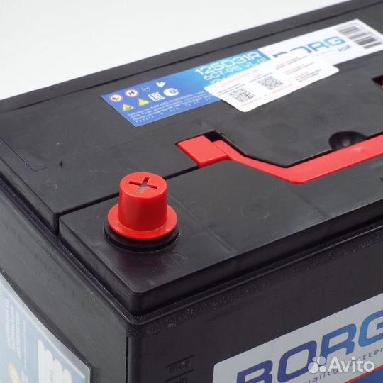 Аккумулятор borg Standard Asia 125D31R 95 Ач п.п