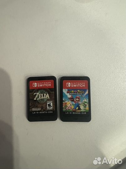 Nintendo switch oled с играми