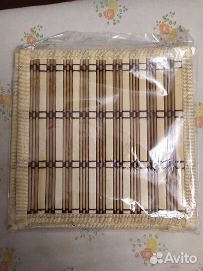 Подставки под горячее (салфетки). Дерево (соломка)