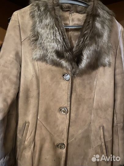 Дубленка натуральная женская 48 50