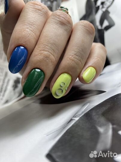 Маникюр с покрытием гель лак