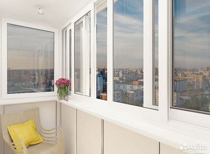 Окна и балконы