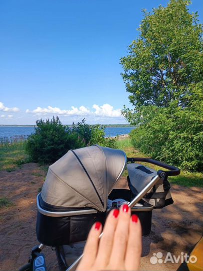 Коляска-трансформер 2в1, практически новая