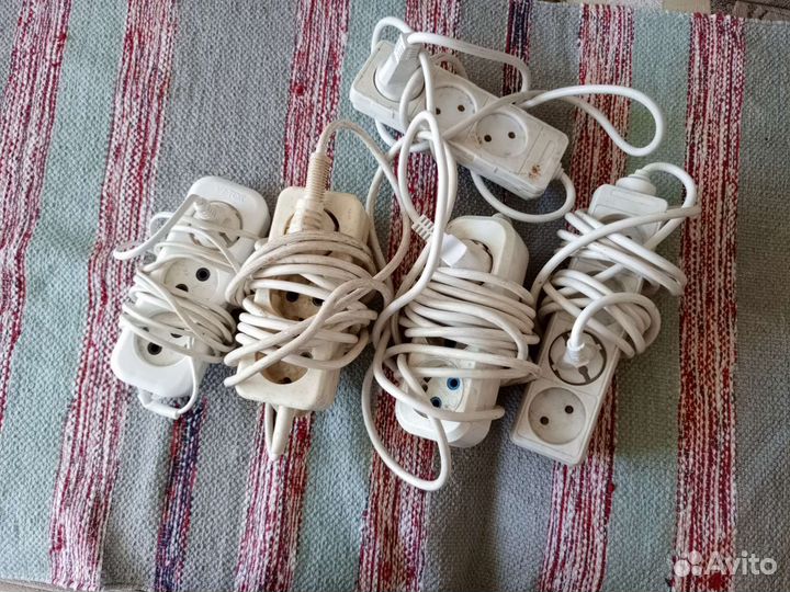 Удлинители электрические б/у