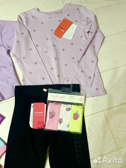 Новые вещи на девочку 122-128 комплект
