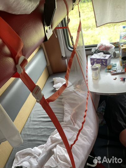 Манеж в поезд (аренда)