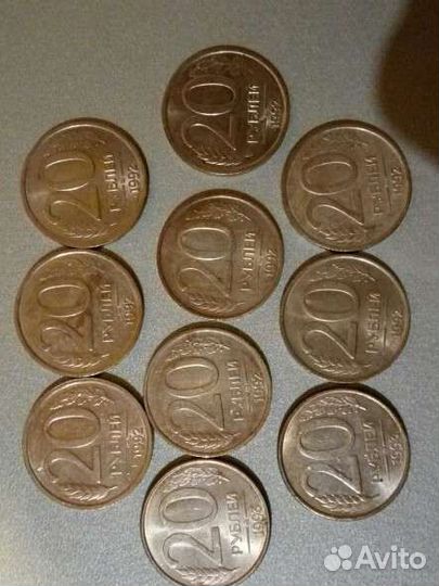 Большая коллекция монет