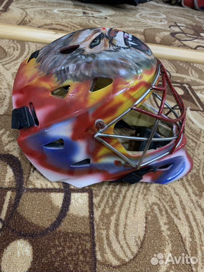 Вратарский шлем sr