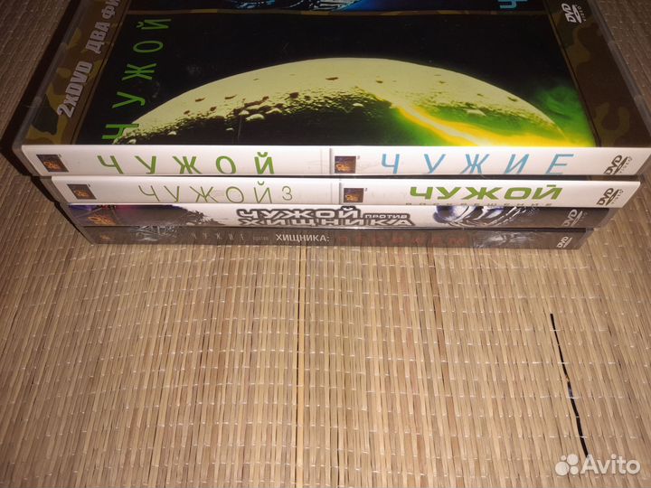 DVD Терминатор, Чужой, Чужие все части