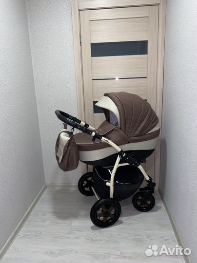 Коляска 3 в 1 indigo как новая