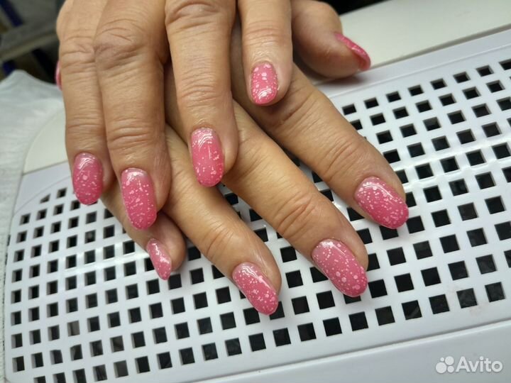 Маникюр с покрытием гель лак