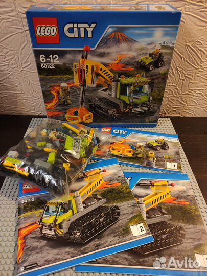Лего сити 60122 Вездеход исследователей вулканов