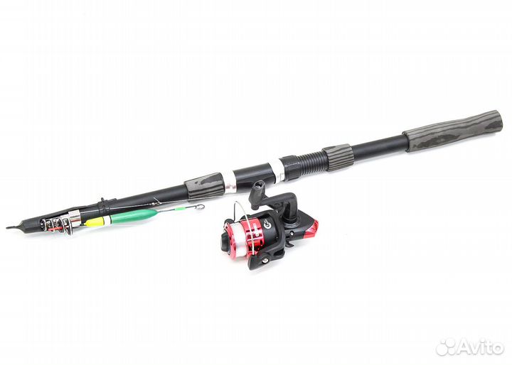 Спиннинг телескопический с катушкой 180 см