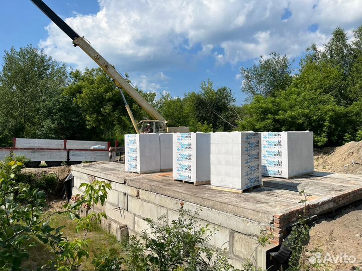 Газосиликатные блоки Бонолит