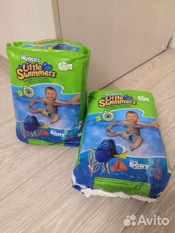 Подгузники для плавания huggies little swimmers