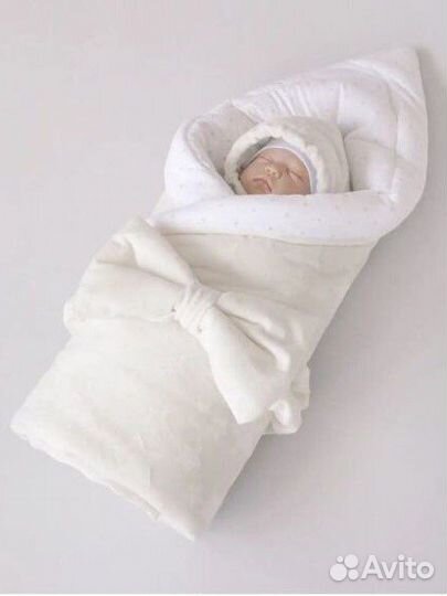 Зимний конверт на выписку