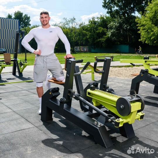 Тренажер Наклонная тяга с переменной нагрузкой