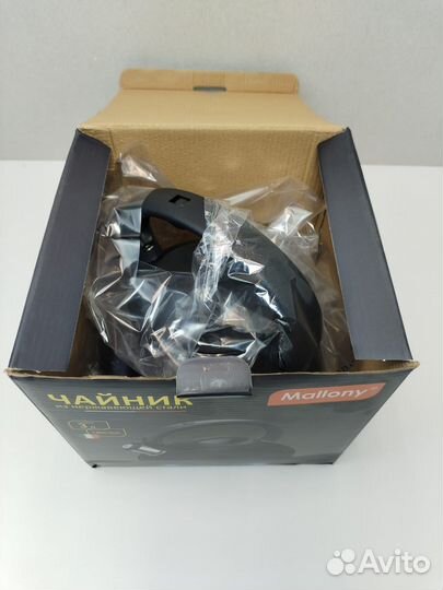 Чайник цельнометаллический, со свистком, Mallony M