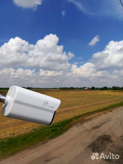 Установка видеонаблюдения / Монтаж камер под ключ