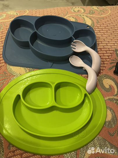 Силиконовая тарелка набор