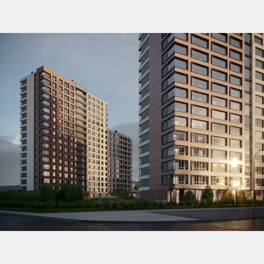 3-к. квартира, 88 м², 5/18 эт.