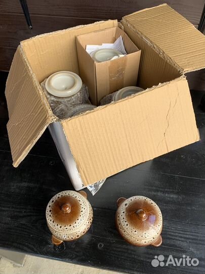 Горшок керамический 10 шт