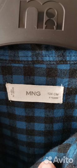 Рубашка mango для мальчика