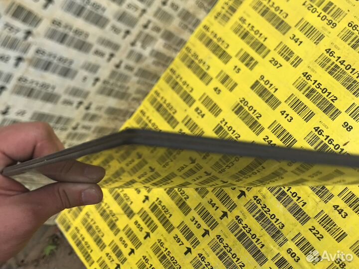 Стекло заднее левое touareg таурег 1