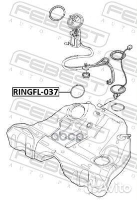 Кольцо уплотнительное топливного насоса volvo 0