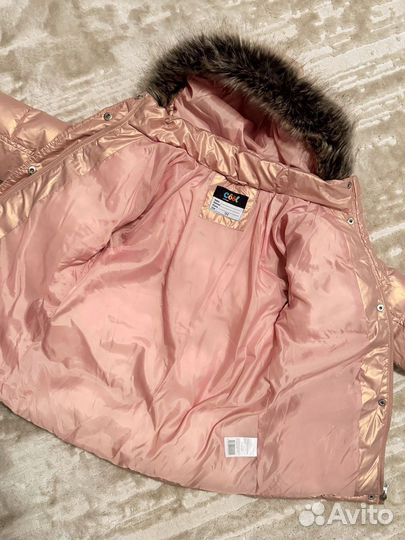 Зимний костюм для девочки 116