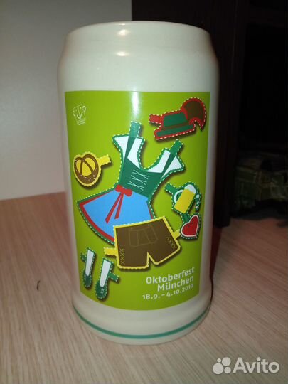 Пивная кружка стекло германия