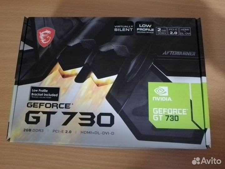 Видео плата Nvidia Gforce GT 730 (новая)
