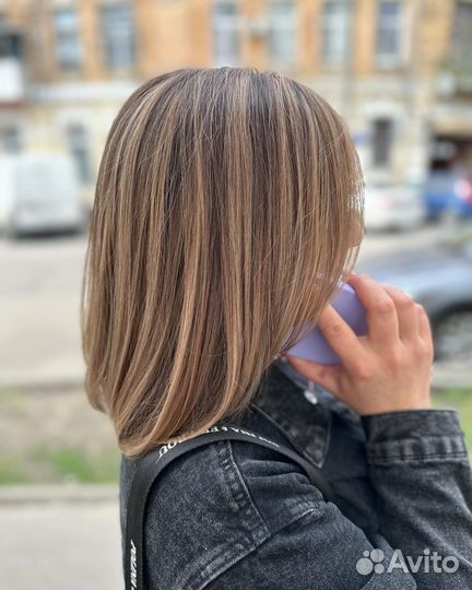 Окрашивание, кератин, ботокс, уход, стрижка