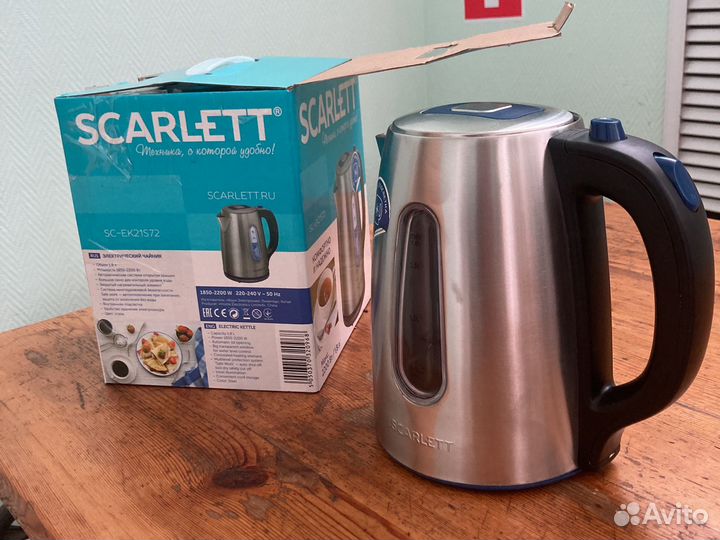 Чайник электрический scarlett