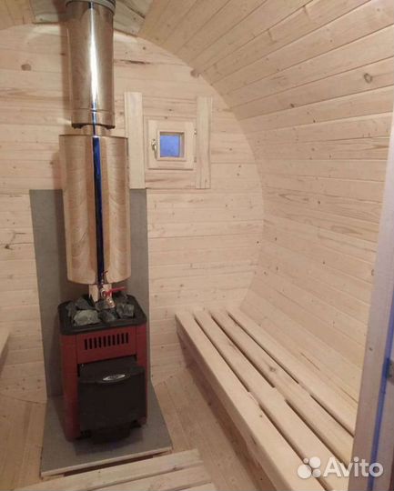 Баня бочка на колесах аренда