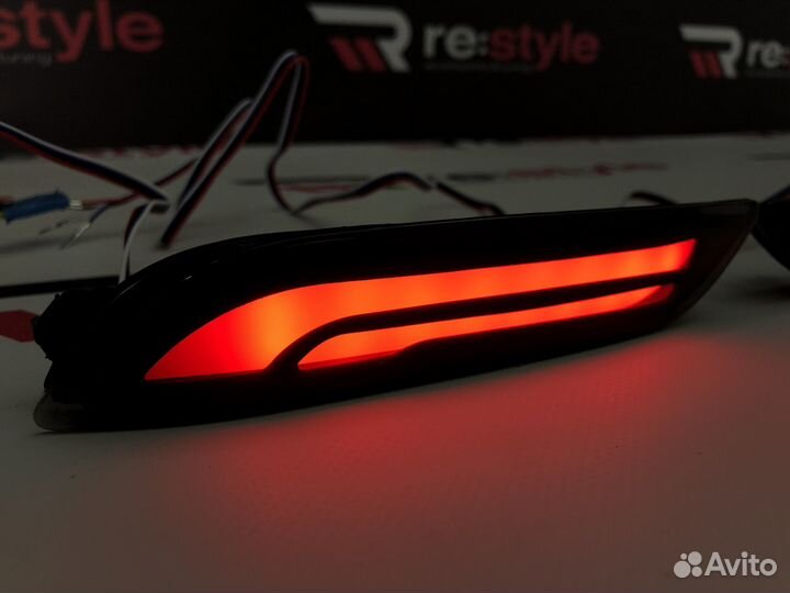 Катафоты Toyota Camry(XV70) 2017-н.в. 3 Реж Дымчат