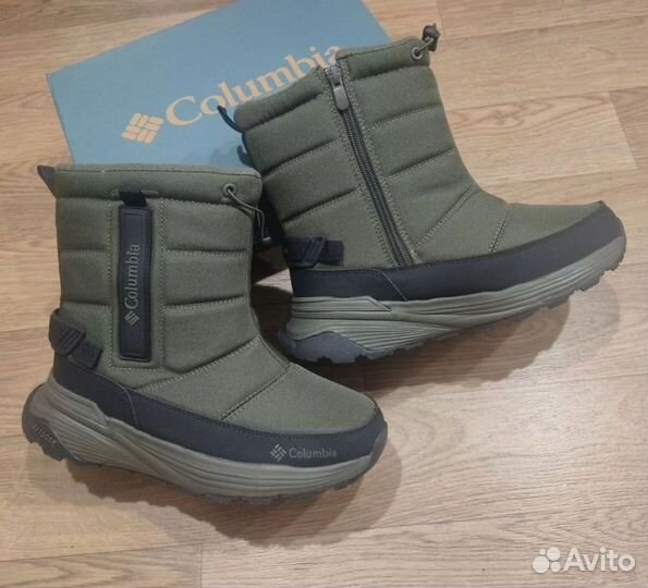 Сапоги Дутики новые Columbia gore-tex хаки