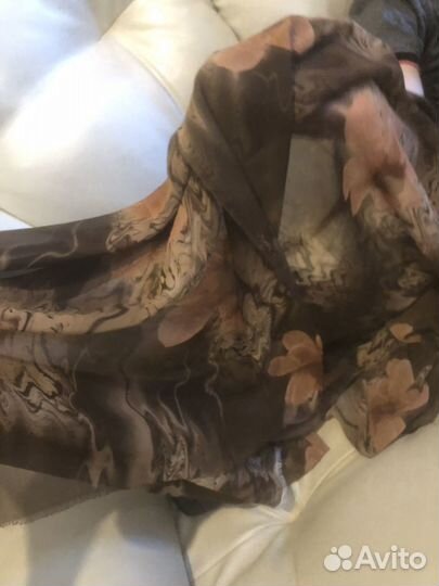 Шифон отрез новый 115*115