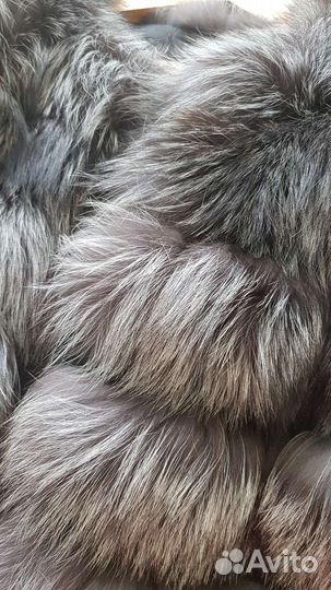 Шуба из чернобурки