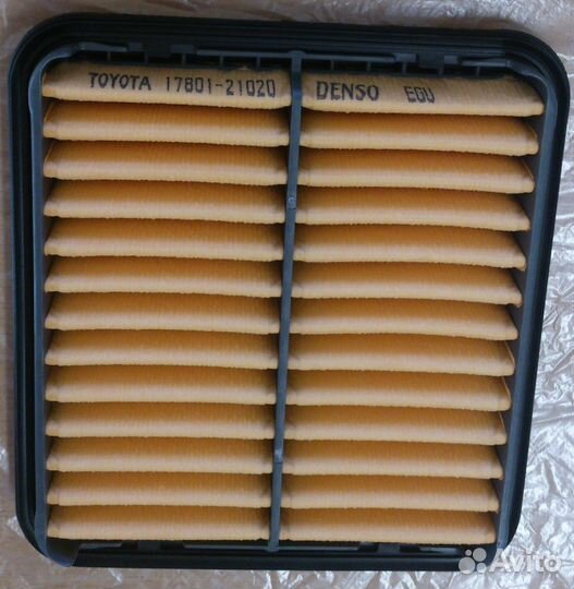 Фильтр воздушный toyota prius 1780121020