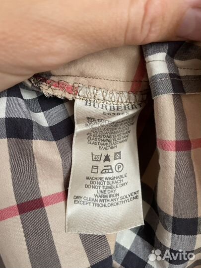 Рубашка женская burberry оригинал 44